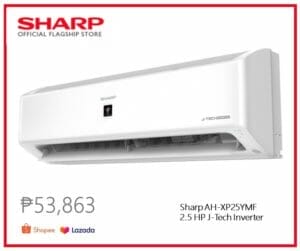 Sharp split type inverter aircon Philippines