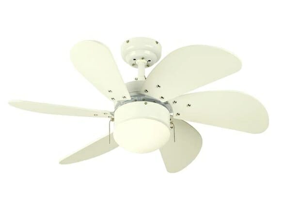 Westinghouse 30” Turbo Swirl Ceiling Fan White - Best ceiling fans Philippines 