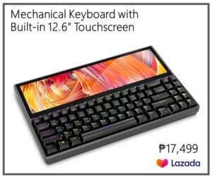 gaming keyboard touchscreen