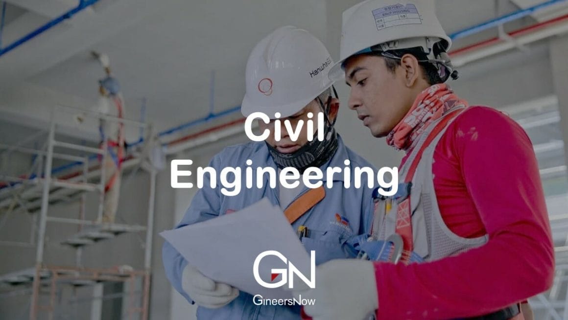 civil engineers at construction site