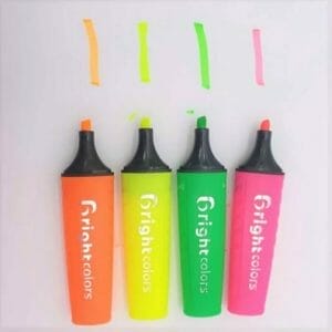 highlighter different colors for engineer student