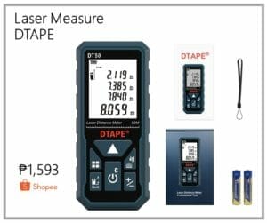 civil engineering laser tape measure construction