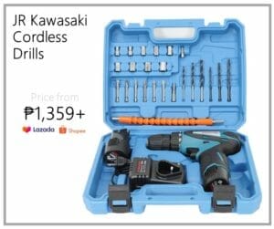 best affordable JR Kawasaki Cordless Drills Philippines