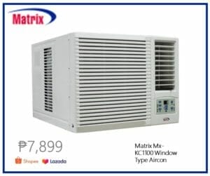 Lazada, Shopee Matrix air conditioner Philippines