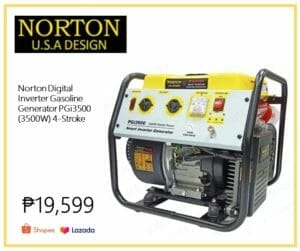 Lazada Shopee Norton Digital Inverter Portable Generator Price Philippines