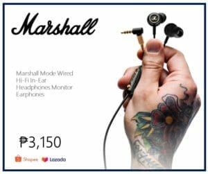 Marshall Mode Wired Hi-Fi In-Ear Headphones Monitor Earphones