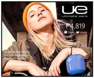Ultimate Ears UE WONDERBOOM 2 Portable Waterproof Bluetooth Speaker s9EY