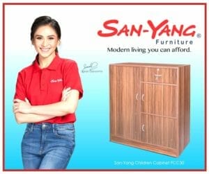 San Yang Cabinet for sale online with Sarah Geronimo