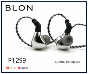 Lazada, Shopee BLON BL-03 Earphone - best earphones in the Philippines