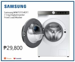 Samsung WW75T554DTT Front Load Washer