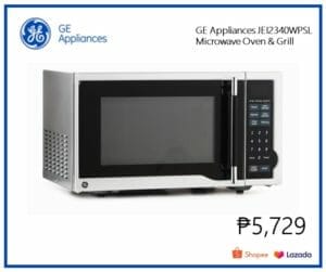 Lazada Shopee GE Appliances JEI2340WPSL Microwave Oven & Grill