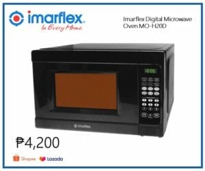 Lazada Shopee Imarflex Digital Microwave Oven MO-H20D
