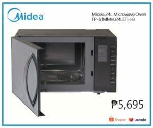 Lazada Shopee Midea 24L Microwave Oven FP-61MMV024LETH-B
