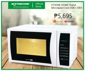 Lazzda Shopee XTREME HOME Digital Microwave Oven XMO-20DS