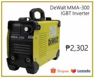 best portable welding machine - DeWalt MMA-300 IGBT Inverter Welding Machine
