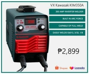 VX Kawasaki KIM350A Inverter Portable Welding Machine