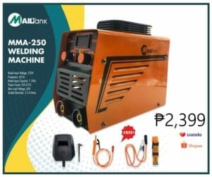 best portable welding machines - MailTank MMA 250A IGBT Inverter Portable Welding Machine