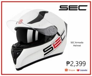 Cheap helmet price Philippines is SEC Armada