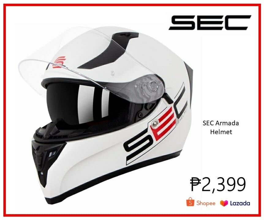 12. SEC Armada Helmet Price Metro Manila, Cebu, Davao, Lazada, Shopee