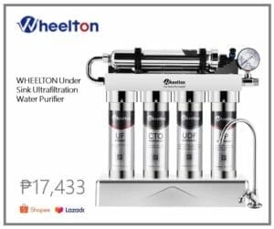 WHEELTON is one of the best water purifiers in the Philippines