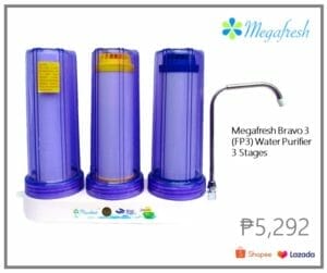 megafresh bravo is one of the best water purifiers in the Philippines