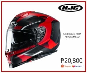 HJC is one of the best motorcycle helmets in the Philippines