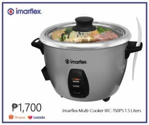 Price cost Imarflex 3 in 1 Multi-Cooker IRC-150PS 1.5 Liters