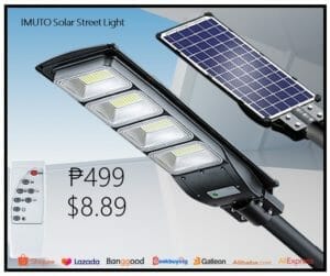 Cheapest price IMUTO Solar Street Light