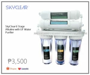 SkyClear is one of the best water purifiers in the Philippines