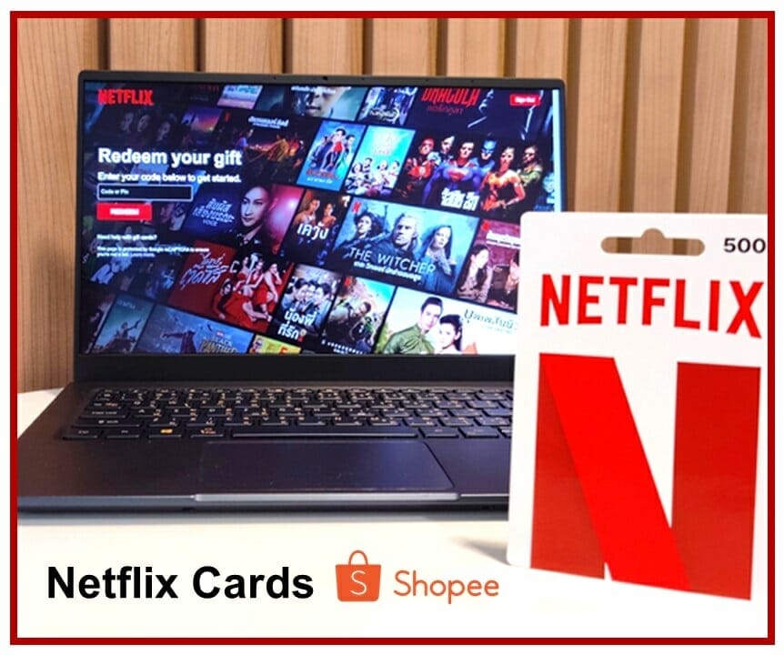 Shopee Lazada Netflix digital codes