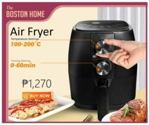 Boston Home air fryers Price Philippines , Best Air Fryers In The Philippines To Add In Your Kitchen