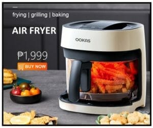 Ookas best air fryers Price Philippines. How much is air fryer in Philippines?