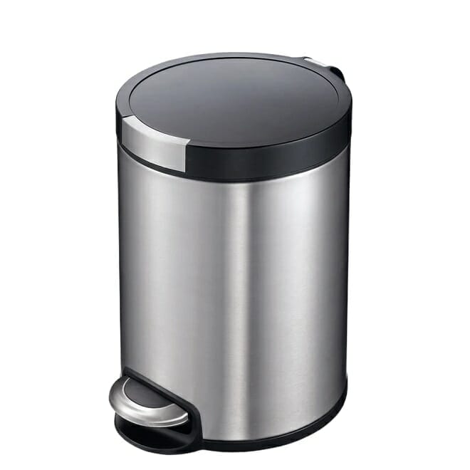 EKO STEP BIN ARTISTIC 12L PP LINER FINGERPRINT PROOF BRASS STAINLESS STEEL CBK Hardware at Worldbex