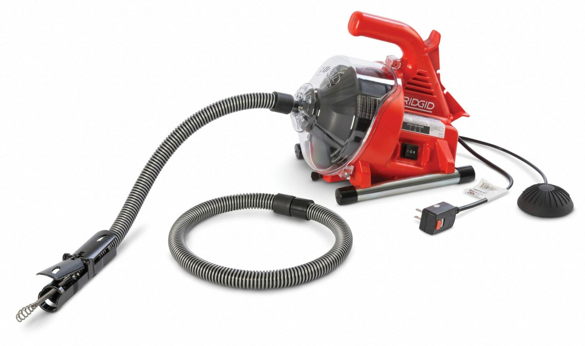 Ridgid drain cleaning machine