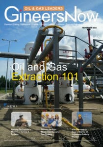 oil & gas, petroleum, extraction, GineersNow front cover magazine 