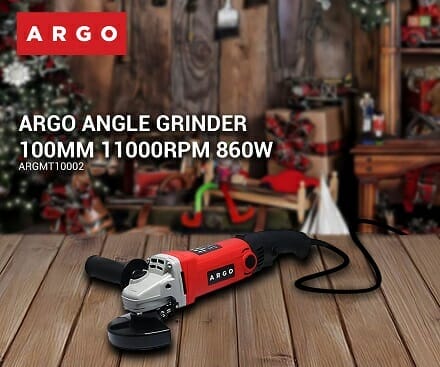 CBK hardware ARGO ANGLE GRINDER 100MM 11000RPM 860W