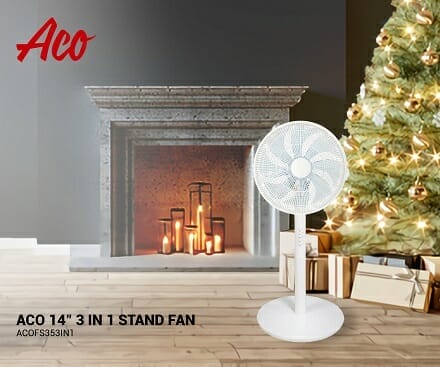 CBK Hardware ACO 14inc 3 IN 1 STAND FAN