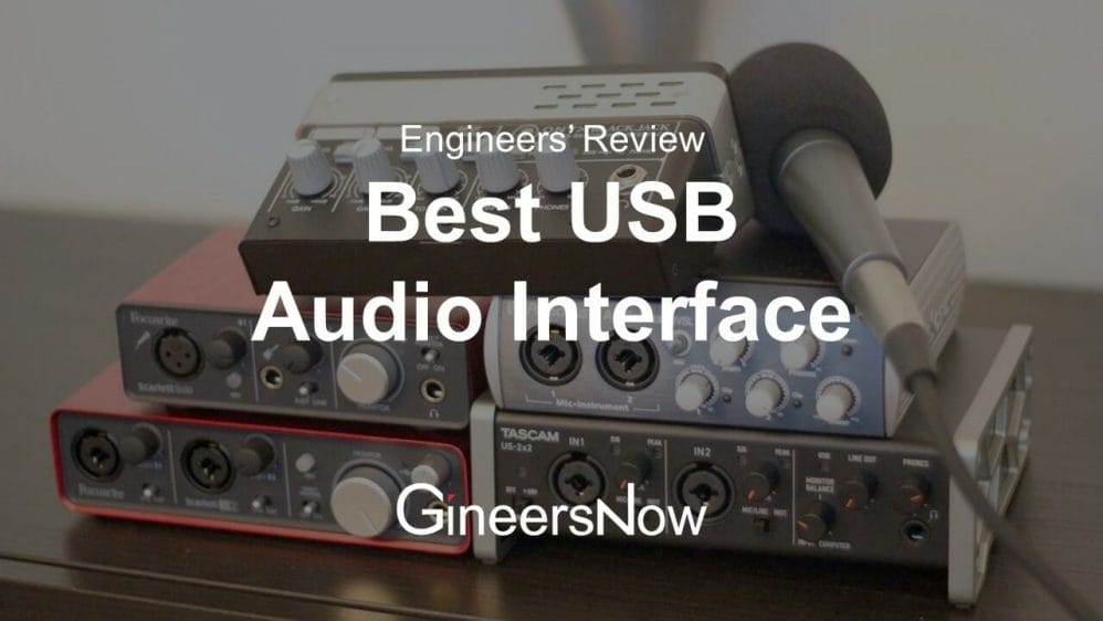 What is a USB audio interface?