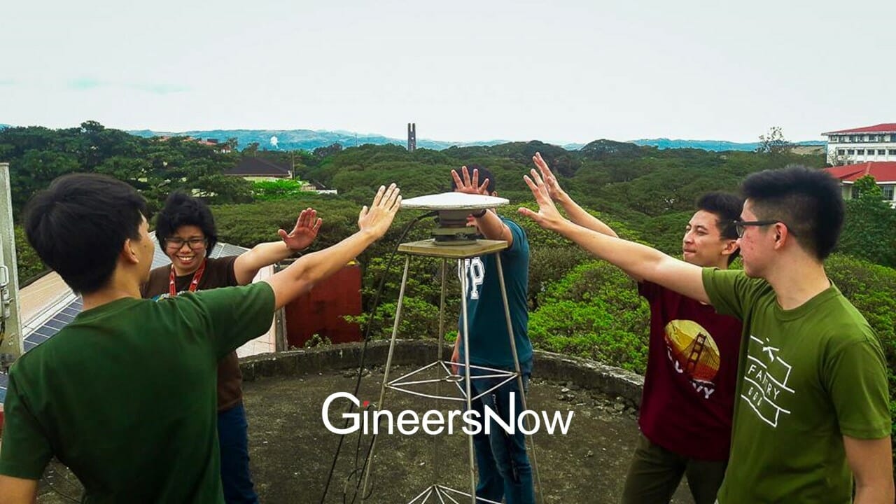 Geodetic Engineering students from UP Diliman