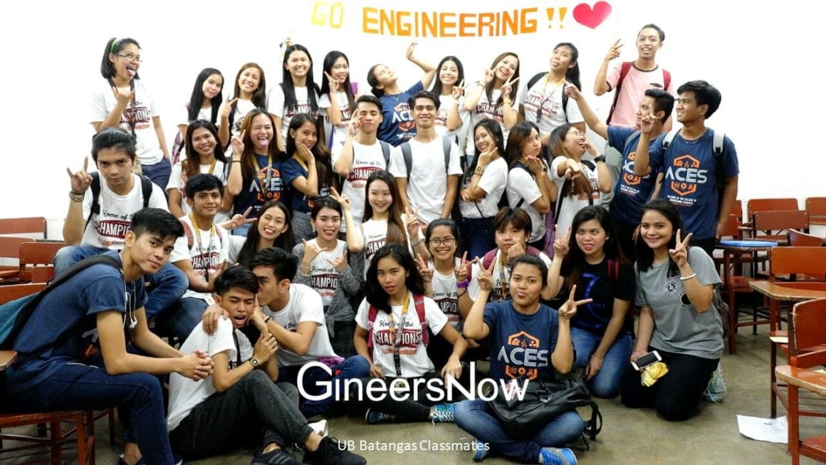 UB Batangas Civil Engineering Classmates