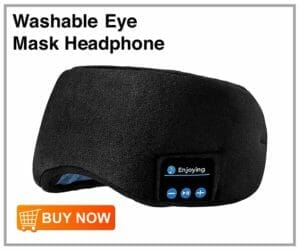 Washable Eye Mask Headphone