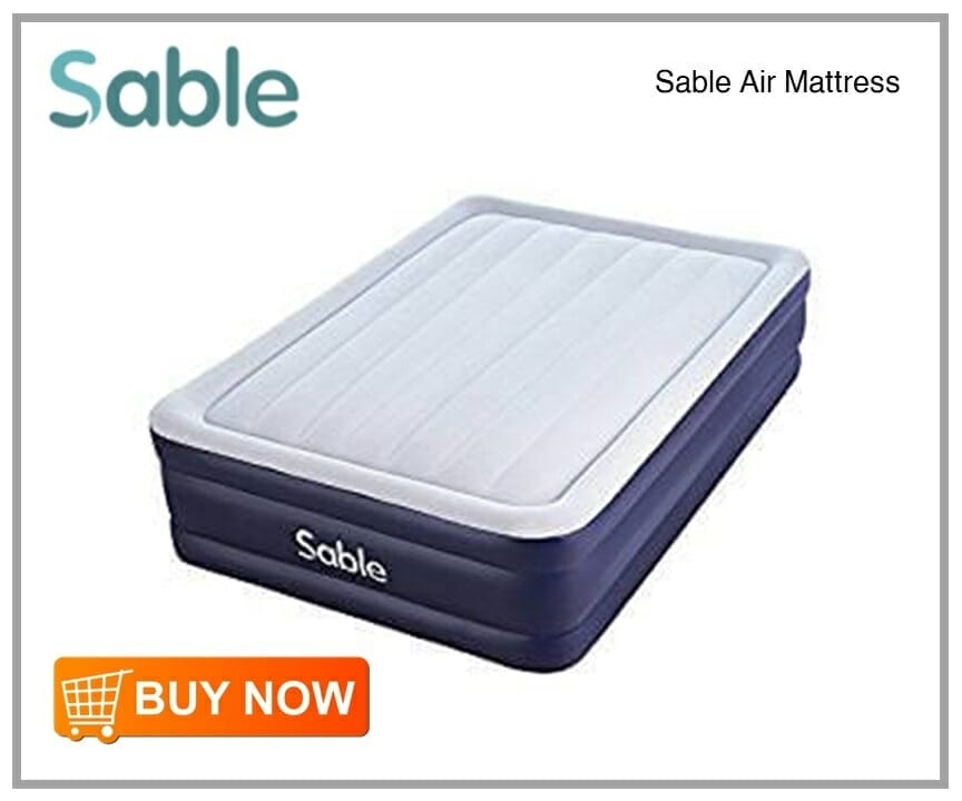 9. Sable Air Mattress GineersNow