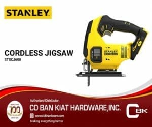 CBK Hardware - STANLEY SCJ600 CORDLESS JIGSAW