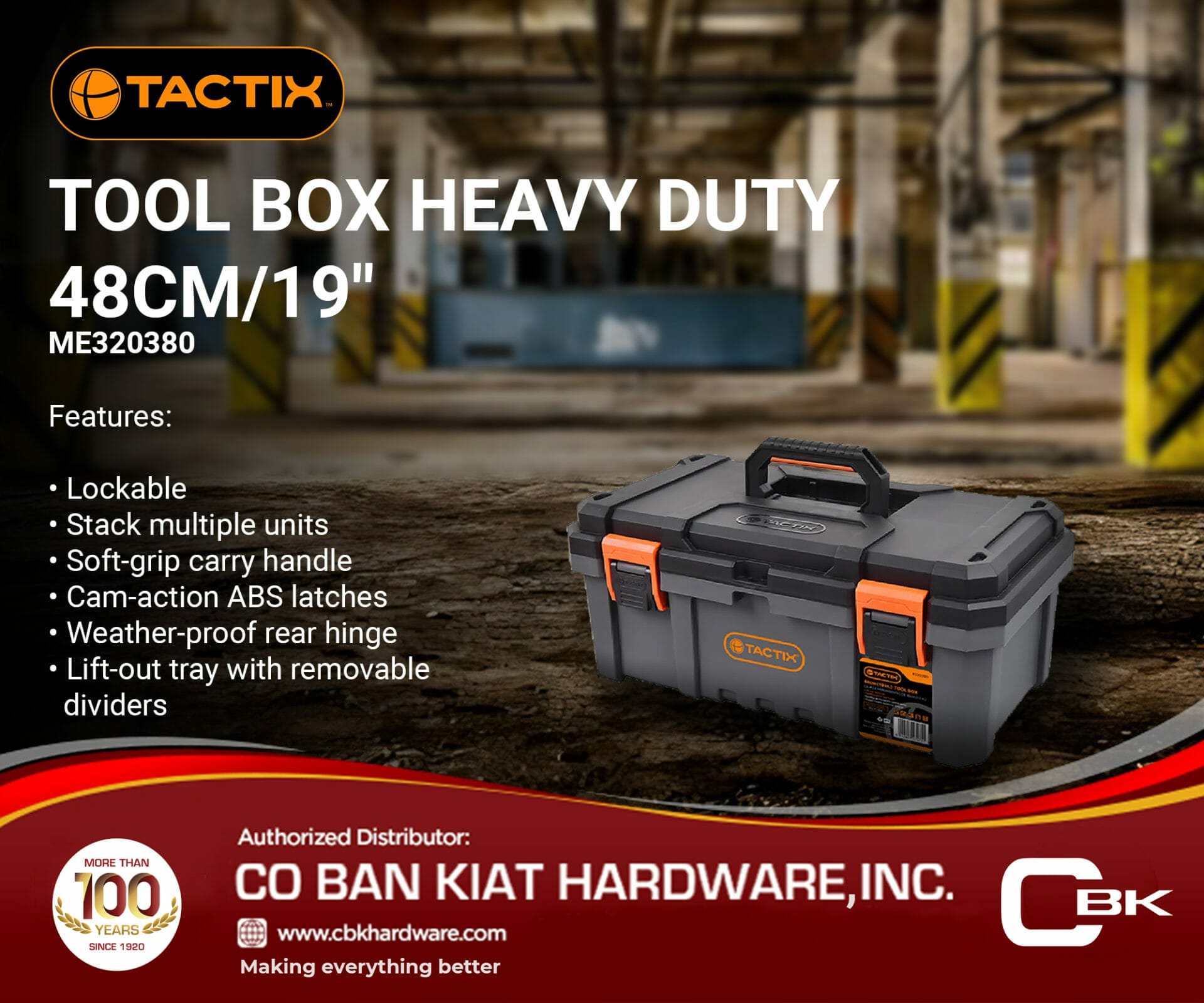 tactix web banner CBK hardware