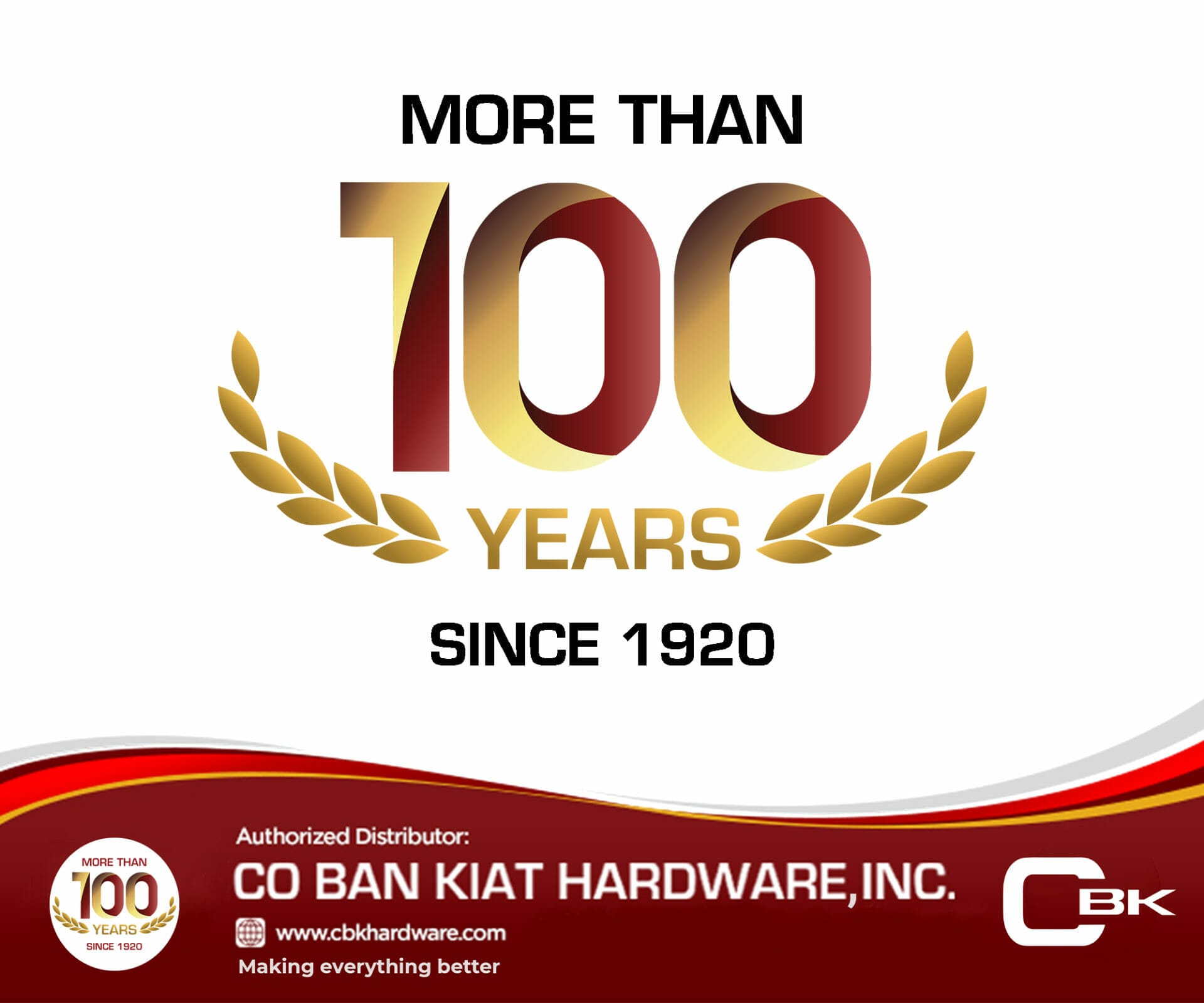 CBK hardware logo banner