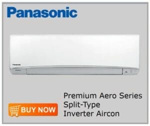 Panasonic Premium Aero Series Split-Type Inverter Aircon
