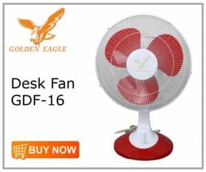 Golden Eagle Desk Fan GDF-16