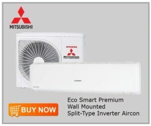 Mitsubishi Eco Smart Premium Wall Mounted Split-Type Inverter Aircon