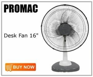 Promac Desk Fan 16