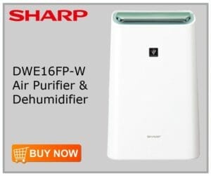 Sharp DW-E16FP-W Air Purifier _ Dehumidifier